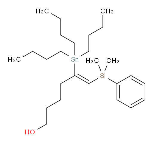 (Z)-6-(dimethyl(phenyl)silyl)-5-(tributylstannyl)hex-5-en-1-ol