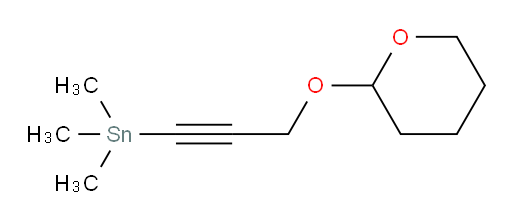 trimethyl(3-((tetrahydro-2H-pyran-2-yl)oxy)prop-1-yn-1-yl)stannane
