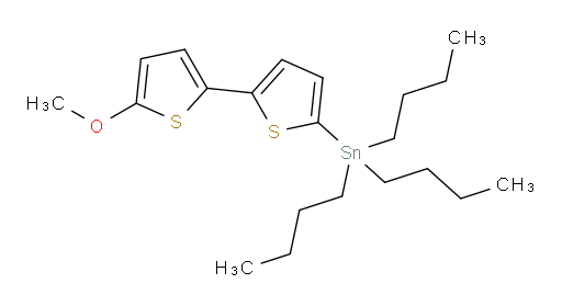 三丁基(5'-甲氧基-[2,2'-联噻吩]-5-基)锡烷