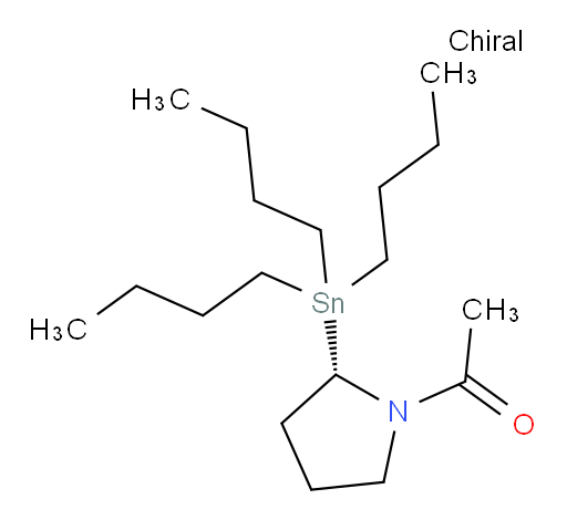 (S)-1-(2-(tributylstannyl)pyrrolidin-1-yl)ethanone