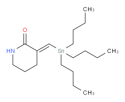 (E)-3-((tributylstannyl)methylene)piperidin-2-one