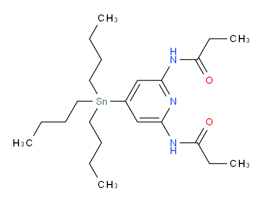 N,N'-(4-(三丁基锡基)吡啶-2,6-二基)二丙酰胺