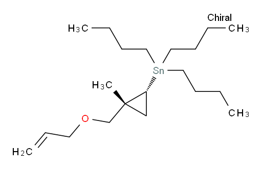 ((1R,2R)-2-((烯丙氧基)甲基)-2-甲基环丙基)三丁基锡烷