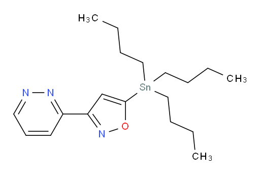 3-(哒嗪-3-基)-5-(三丁基锡基)异噁唑
