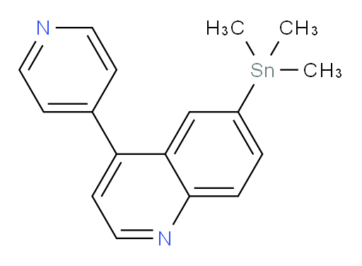 4-(pyridin-4-yl)-6-(trimethylstannyl)quinoline