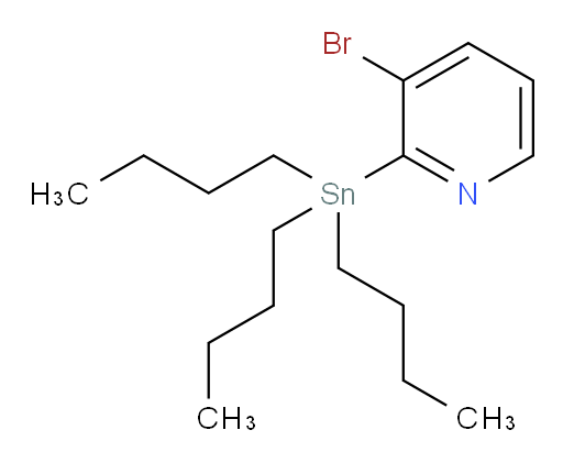 3-bromo-2-(tributylstannyl)pyridine