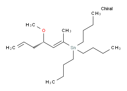 (S,E)-tributyl(4-methoxyhepta-2,6-dien-2-yl)stannane