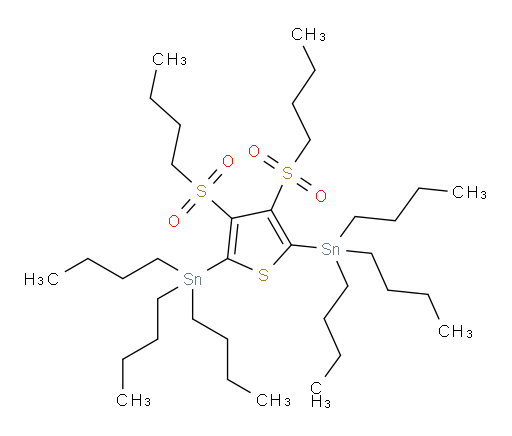 (3,4-bis(butylsulfonyl)thiophene-2,5-diyl)bis(tributylstannane)