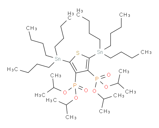 tetraisopropyl (2,5-bis(tributylstannyl)thiophene-3,4-diyl)bis(phosphonate)