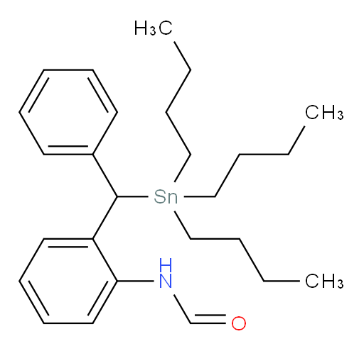 N-(2-(phenyl(tributylstannyl)methyl)phenyl)formamide