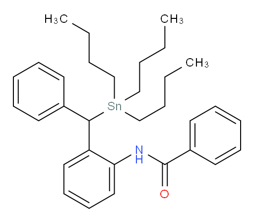 N-(2-(phenyl(tributylstannyl)methyl)phenyl)benzamide