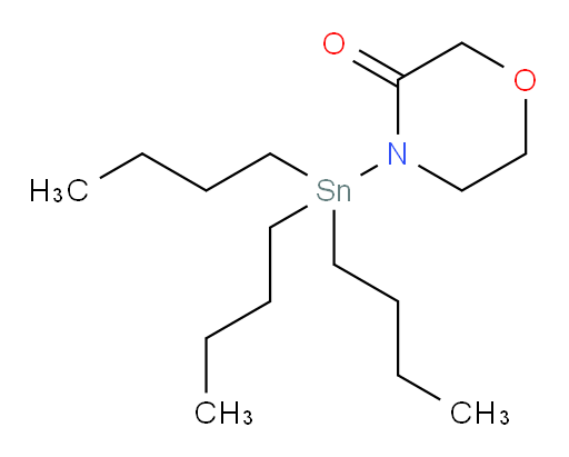 4-(tributylstannyl)morpholin-3-one