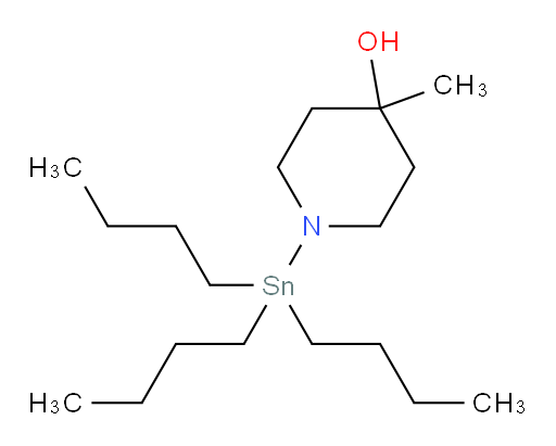 4-methyl-1-(tributylstannyl)piperidin-4-ol