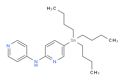N-(pyridin-4-yl)-5-(tributylstannyl)pyridin-2-amine