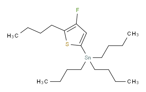 tributyl(5-butyl-4-fluorothiophen-2-yl)stannane