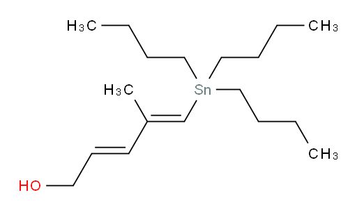 (2E,4E)-4-methyl-5-(tributylstannyl)penta-2,4-dien-1-ol