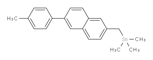 trimethyl((6-(p-tolyl)naphthalen-2-yl)methyl)stannane