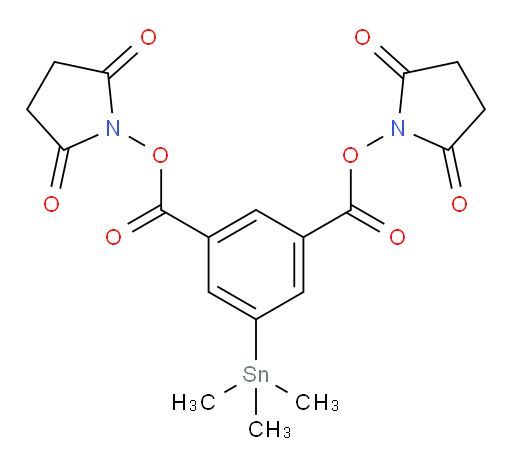 bis(2,5-dioxopyrrolidin-1-yl) 5-(trimethylstannyl)isophthalate