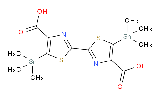5,5'-bis(trimethylstannyl)-[2,2'-bithiazole]-4,4'-dicarboxylic acid
