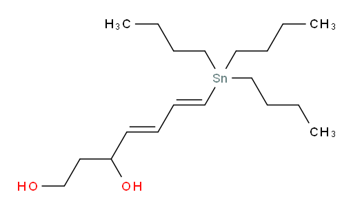(4E,6E)-7-(tributylstannyl)hepta-4,6-diene-1,3-diol