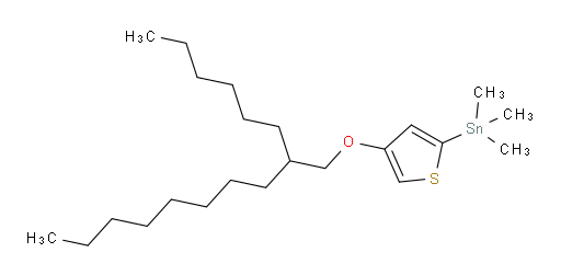 (4-((2-hexyldecyl)oxy)thiophen-2-yl)trimethylstannane