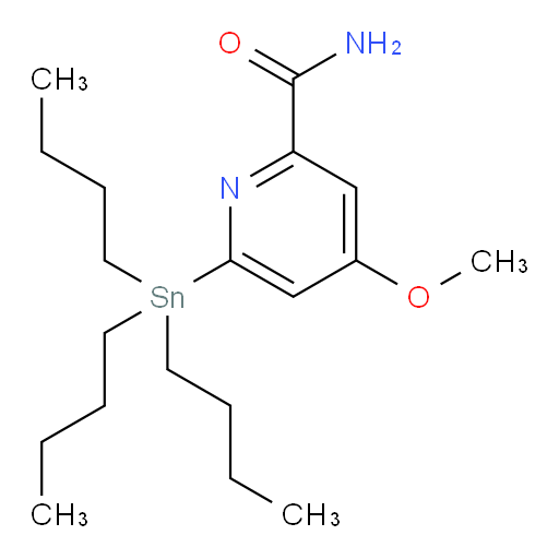 4-methoxy-6-(tributylstannyl)picolinamide