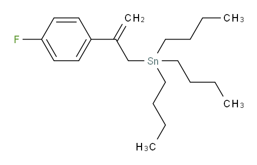 tributyl(2-(4-fluorophenyl)allyl)stannane