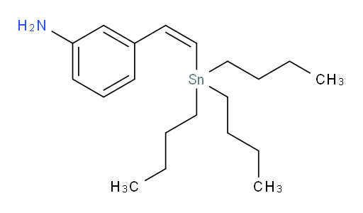 (Z)-3-(2-(tributylstannyl)vinyl)aniline