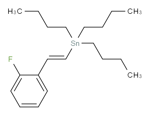 (E)-tributyl(2-fluorostyryl)stannane