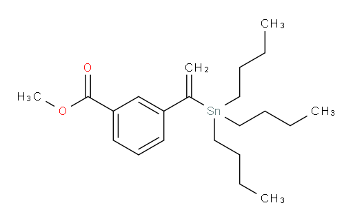 methyl 3-(1-(tributylstannyl)vinyl)benzoate