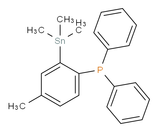 (4-methyl-2-(trimethylstannyl)phenyl)diphenylphosphine