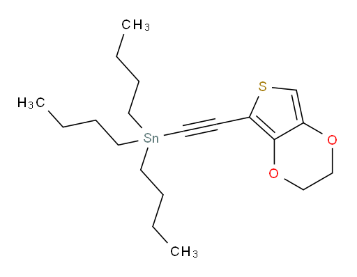 tributyl((2,3-dihydrothieno[3,4-b][1,4]dioxin-5-yl)ethynyl)stannane