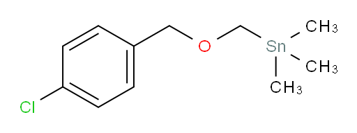 (((4-chlorobenzyl)oxy)methyl)trimethylstannane