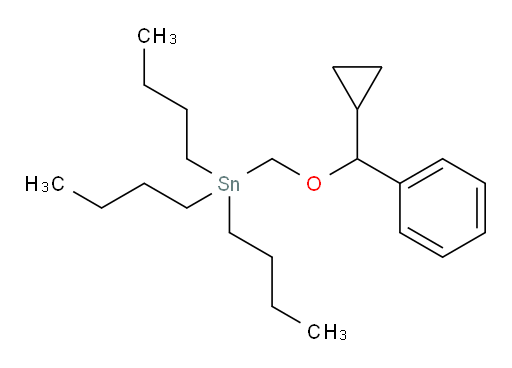 tributyl((cyclopropyl(phenyl)methoxy)methyl)stannane