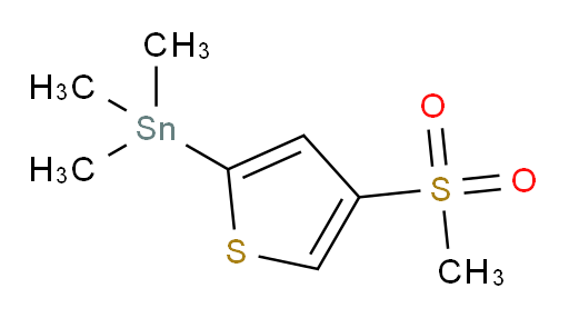 trimethyl(4-(methylsulfonyl)thiophen-2-yl)stannane