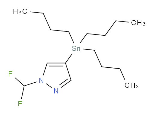 1-(difluoromethyl)-4-(tributylstannyl)-1H-pyrazole