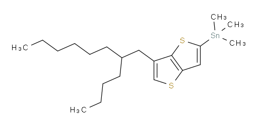 (6-(2-butyloctyl)thieno[3,2-b]thiophen-2-yl)trimethylstannane