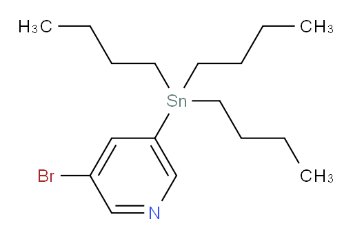 3-bromo-5-(tributylstannyl)pyridine