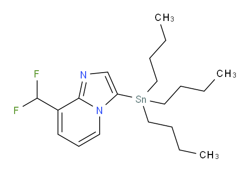 8-(difluoromethyl)-3-(tributylstannyl)imidazo[1,2-a]pyridine