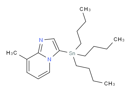8-methyl-3-(tributylstannyl)imidazo[1,2-a]pyridine