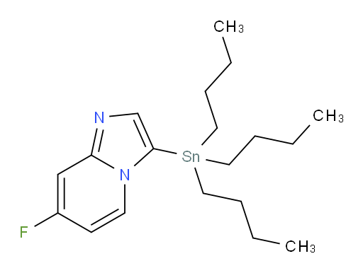 7-fluoro-3-(tributylstannyl)imidazo[1,2-a]pyridine