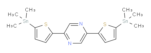2,5-bis(5-(trimethylstannyl)thiophen-2-yl)pyrazine
