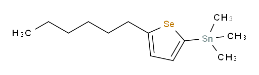 (5-hexylselenophen-2-yl)trimethylstannane