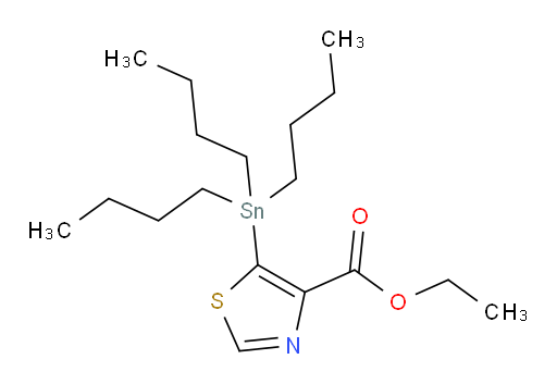 ethyl 5-(tributylstannyl)thiazole-4-carboxylate