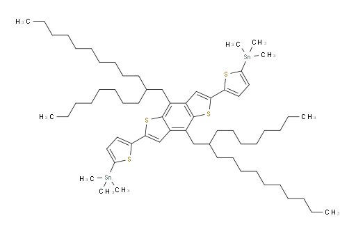 (5,5'-(4,8-bis(2-octyldodecyl)benzo[1,2-b:4,5-b']dithiophene-2,6-diyl)bis(thiophene-5,2-diyl))bis(trimethylstannane)