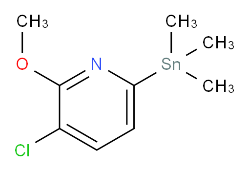 3-chloro-2-methoxy-6-(trimethylstannyl)pyridine