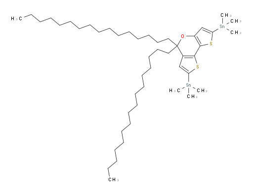 (5,5-dihexadecyl-5H-dithieno[3,2-b:2',3'-d]pyran-2,7-diyl)bis(trimethylstannane)