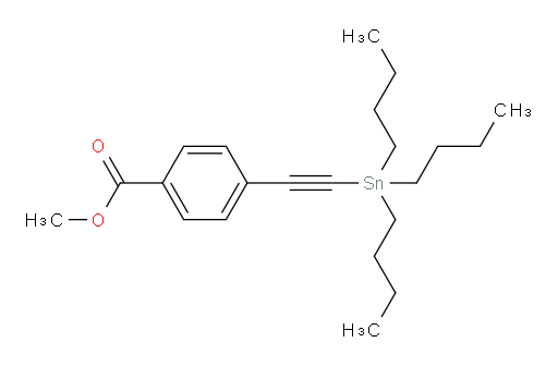 methyl 4-((tributylstannyl)ethynyl)benzoate