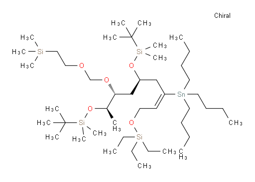 (8R,10R,E)-10-((tert-butyldimethylsilyl)oxy)-8-((R)-1-((tert-butyldimethylsilyl)oxy)ethyl)-16,16-diethyl-2,2-dimethyl-12-(tributylstannyl)-5,7,15-trioxa-2,16-disilaoctadec-12-ene