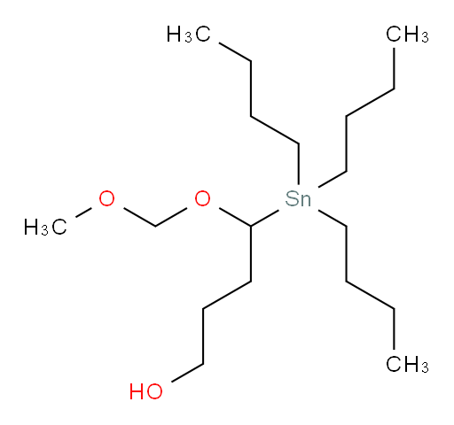 4-(methoxymethoxy)-4-(tributylstannyl)butan-1-ol
